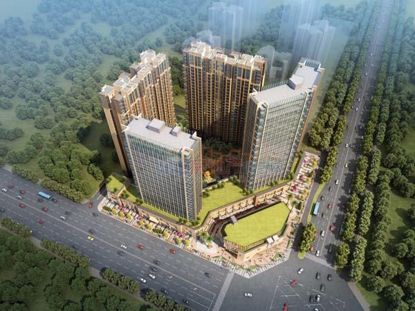 邦泰中心效果图