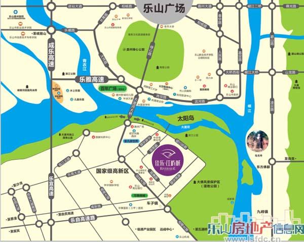 佳乐江屿城区位图