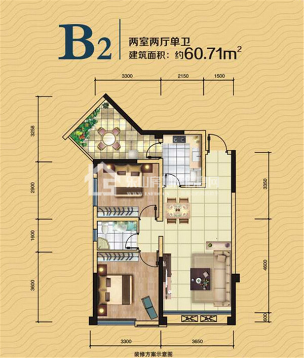 乐山五洲汉唐户型图学区房4大主力户型全赏析