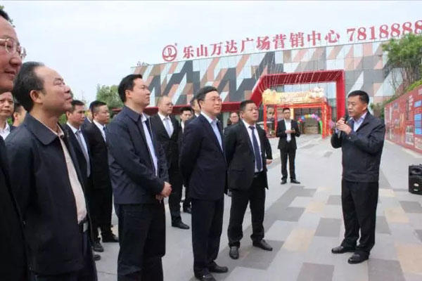 市委书记彭琳率队调研 全力推进万达广场配套建设