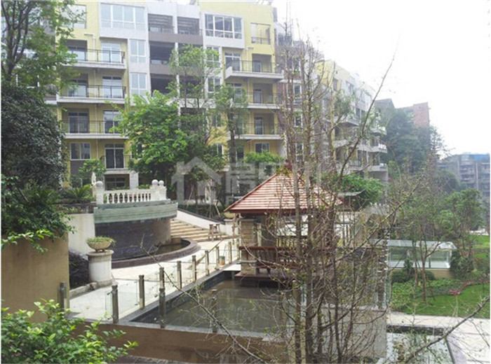半山枫景实景图