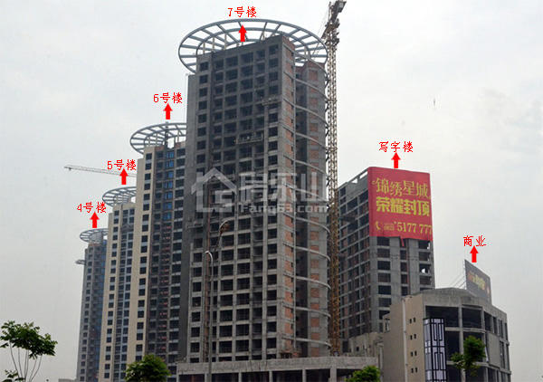 乐山楼盘4月最新工程进度一览 你家的房子长高了吗？