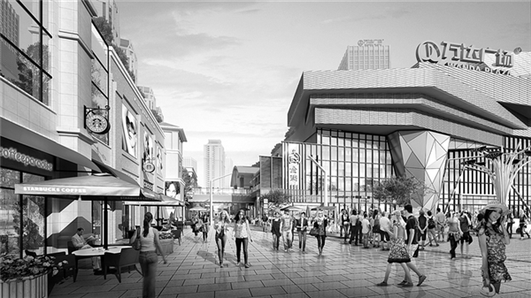 乐山楼市“广场时代”驾临 商业地产的活跃期