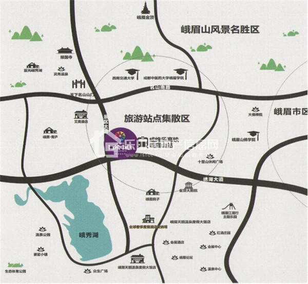 峨眉万象中心酒店公寓排号火热进行时 交3万抵5万