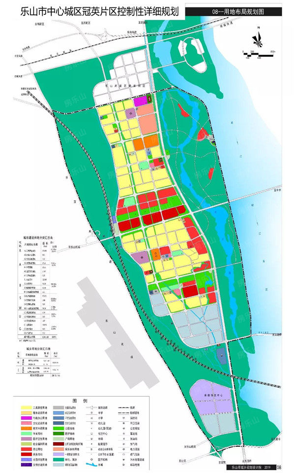 东临岷江,西靠乐宜高速公路,北接乐山高新区"总部经济区",南连乐宜