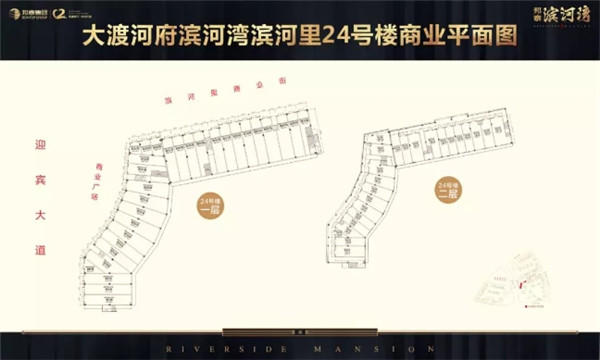 滨河里商业街24号楼平面图 滨河里商业街24号楼平面图