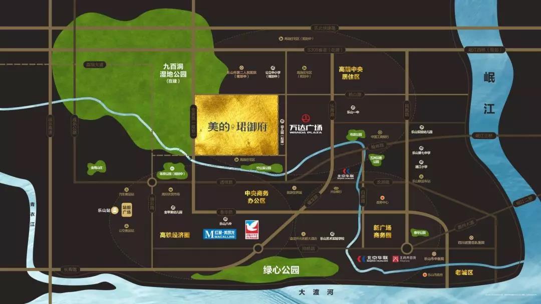 美的珺御府区位图 美的珺御府区位图
