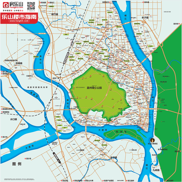 房乐山网乐山楼市地图