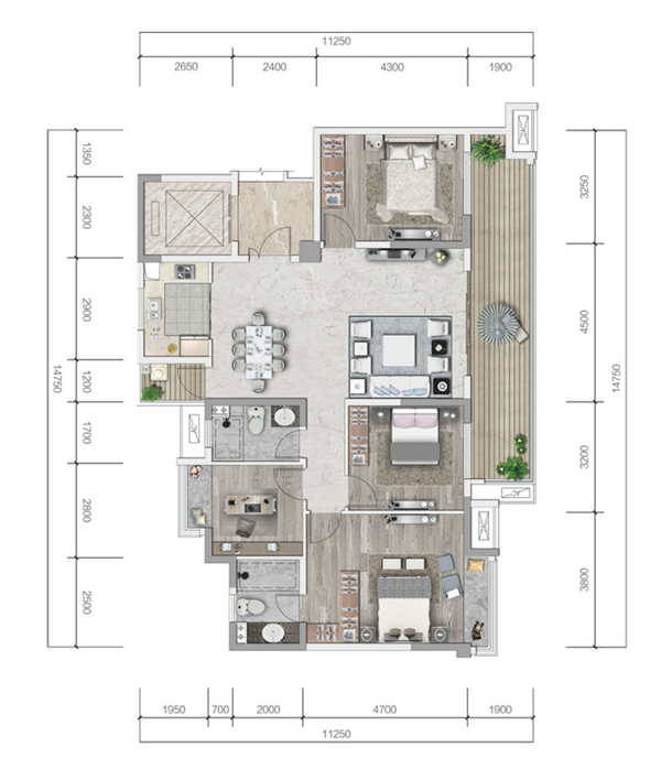 天立御景峰户型图 天立御景峰户型图