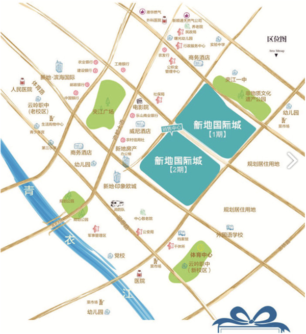 新地国际区位图 新地国际区位图