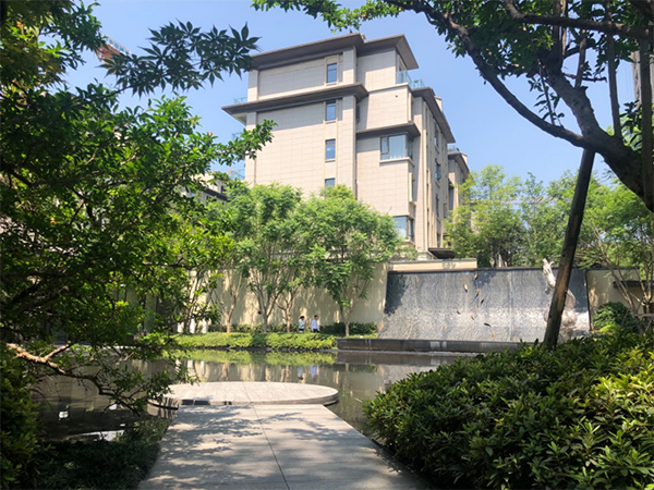 领地澜山叠墅区实景图 领地澜山叠墅区实景图