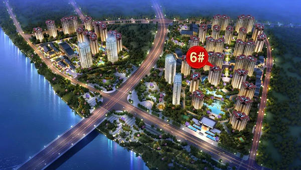 滨河湾6栋位置图 滨河湾6栋位置图
