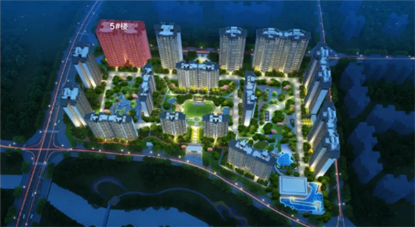 天立御景峰5号楼示意图