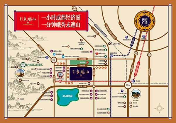未遮山区位图 未遮山区位图