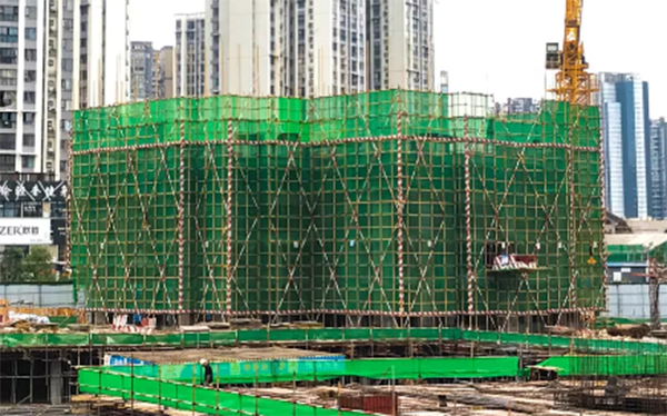 青江壹号工地实景图 青江壹号工地实景图