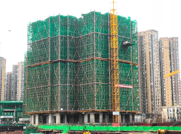 青江壹号工地实景图 青江壹号工地实景图