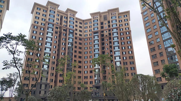 景秀峨眉1号楼实景图 景秀峨眉1号楼实景图