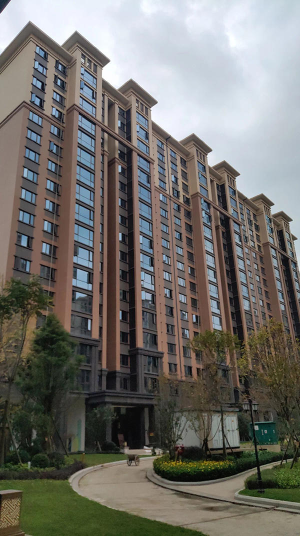 景秀峨眉2号楼实景图 景秀峨眉2号楼实景图