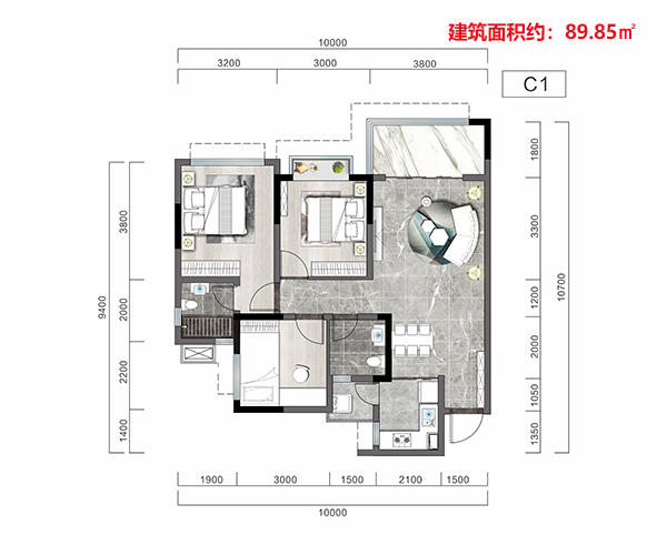 阳光玖著洋房户型图 阳光玖著洋房户型图