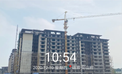 峨眉见山府实景图 峨眉见山府实景图