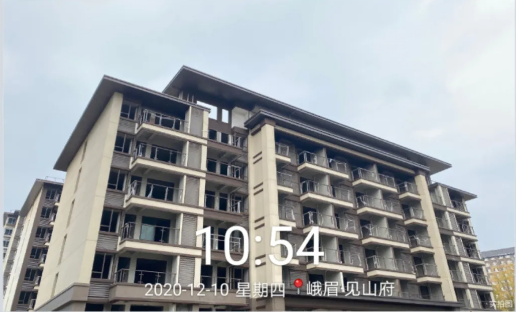峨眉见山府实景图 峨眉见山府实景图