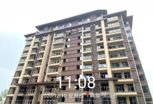 峨眉悦山府12月工程进度播报，美好渐呈！