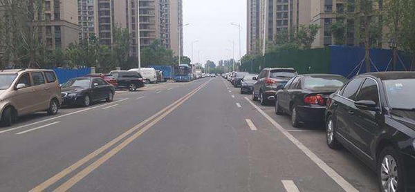 路边停车位示意图