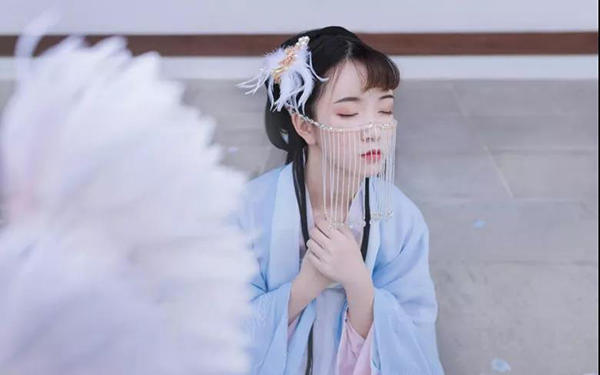 汉服拍照示意图 汉服拍照示意图
