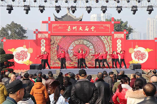 乐山天街实景图