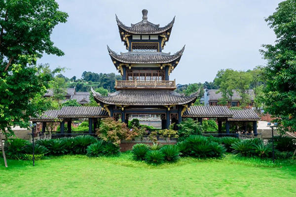 乐山天街实景图