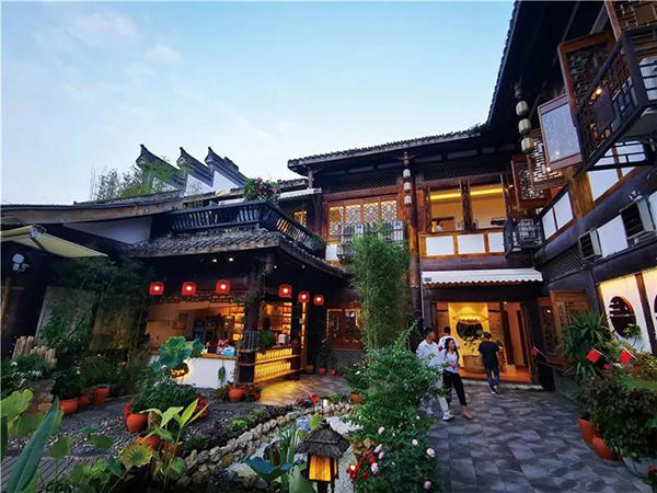 乐山天街实景图