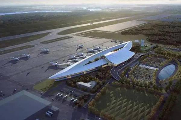 乐山机场效果图 乐山机场效果图