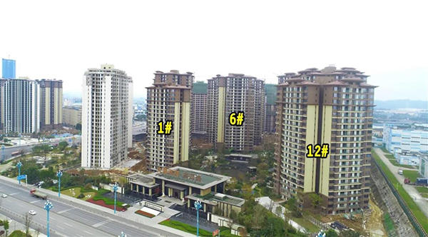 邦泰滨河里实景图