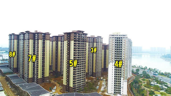 邦泰滨河里实景图
