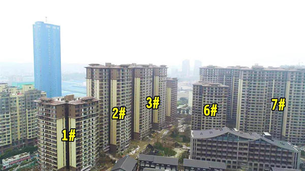 邦泰大渡河府实景图