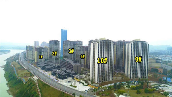 邦泰大渡河府实景图