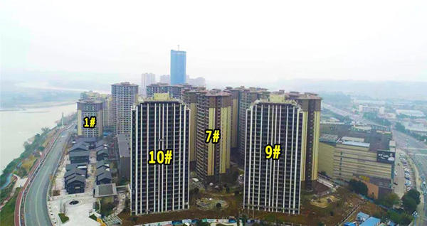 邦泰大渡河府实景图