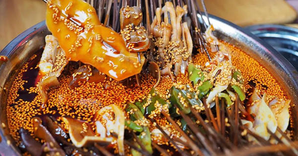 钵钵鸡示意图 钵钵鸡示意图