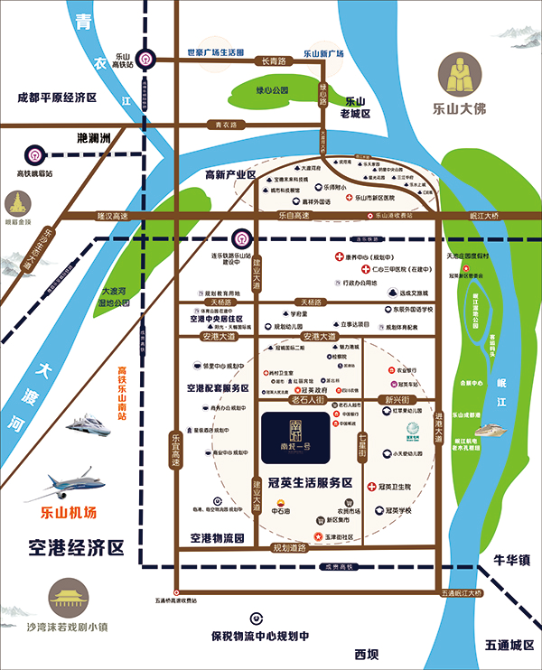 项目区位图