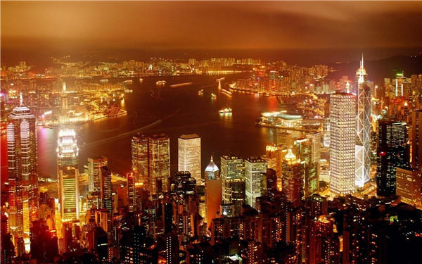 灯火辉煌的都市 灯火辉煌的都市