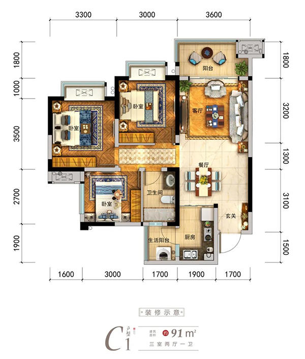 碧桂园青江府户型图 碧桂园青江府户型图