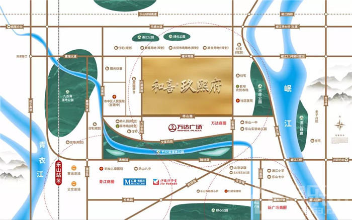 和喜玖熙府区位图