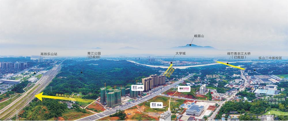 麓城位置航拍图 麓城位置航拍图