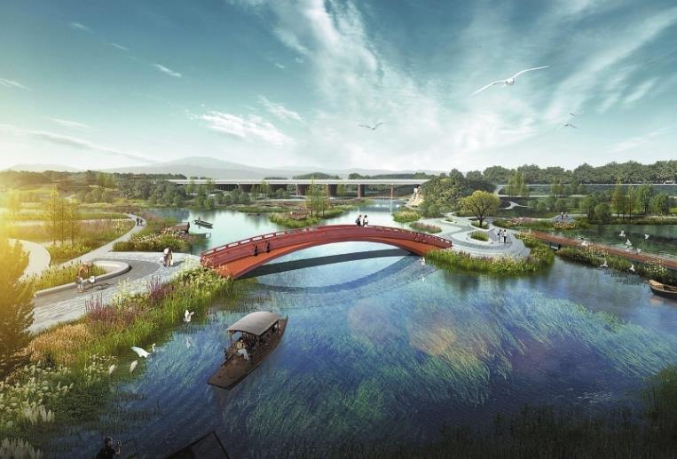 九百洞湿地公园效果图 九百洞湿地公园效果图