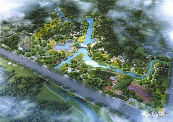 九百洞湿地公园效果图 九百洞湿地公园效果图