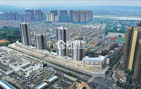 达公馆社区商铺效果图