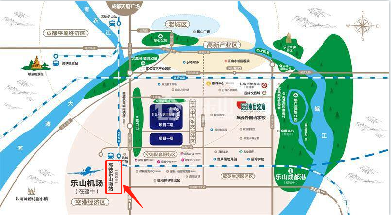 天樾国际城区位图 天樾国际城区位图