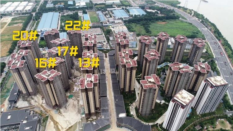 邦泰大渡河府滨河湾工程进度