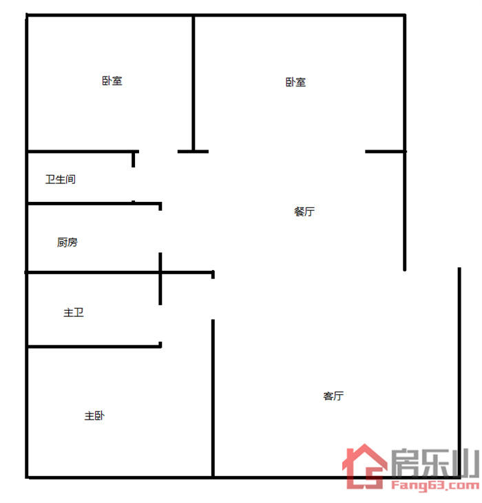 嘉州阳光二手房户型图 嘉州阳光二手房户型图