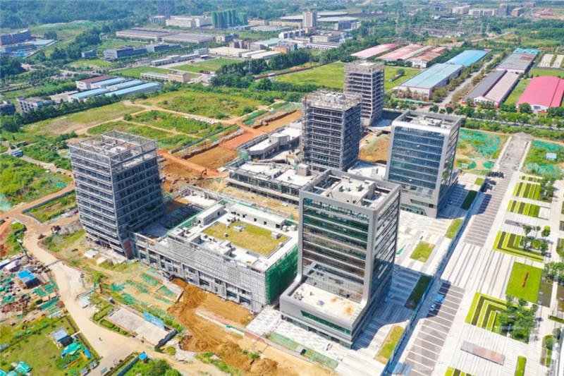 智创SOHO、智能楼、智乐街工程进度图